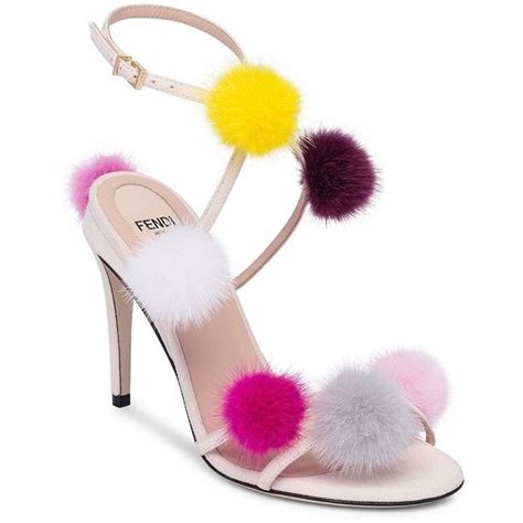 fendi mink pom pom sandals|Women's Designer Sandals & Mules .